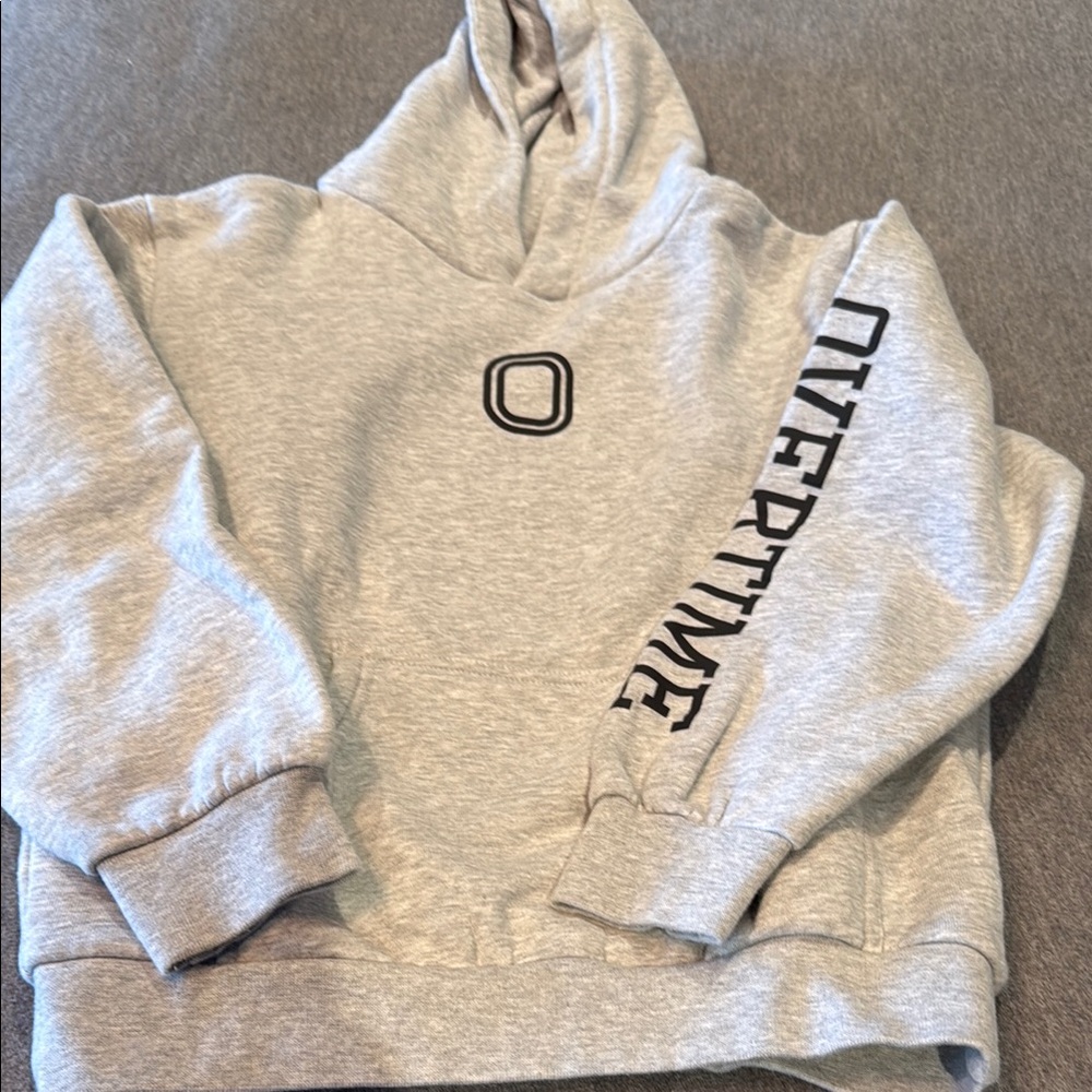 Overtime Kids Gray Hoodie